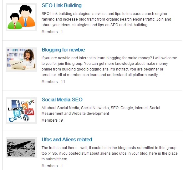 Blog Engage Groups
